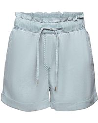 Esprit - Pull-on-Shorts aus Twill (1-tlg) - Lyst