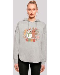 F4NT4STIC - Kapuzenpullover Let It Snow Gingerbread Premium Qualität, Weihnachts-Kollection - Lyst