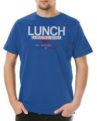 Urban Backwoods - Print-Shirt The Lobster Roll T-Shirt Symbol Sign Logo Zeichen Company Firma - Lyst