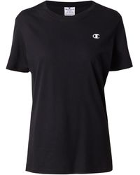 Champion - T-Shirt (1-tlg) Plain/ohne Details - Lyst