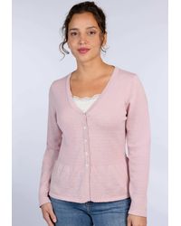 Sorgenfri Sylt - Strickjacke Lindara solid - Lyst