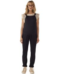 Envie de Fraise - Jumpsuit Umstands-Latzhose aus leichter Sweatware - Lyst