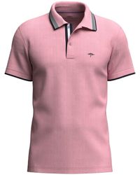 Fynch-Hatton - Poloshirt Polo, contrast tipping - Lyst