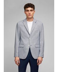 Hechter Paris - Sakko JACKET MODERN FIT Aus strukturiertem Mikro-Design - Lyst