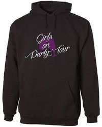 G-graphics - Hoodie Girls on Party-Tour trendigem Frontprint mit Spruch für einen Mädels- & Partyabend - Lyst