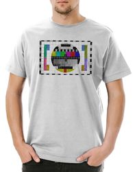 Urban Backwoods - Print- Test Picture Vintage III T-Shirt Testbild Retro Big Geek - Lyst