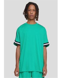 Urban Classics - T-Shirt Oversized Stripes Mesh Tee - Lyst