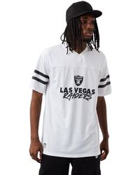 KTZ - T-Shirt NFL Las Vegas Raiders Script Mesh - Lyst