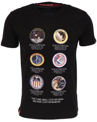 Alpha Industries - Apollo Mission T-Shirt (1-tlg) - Lyst