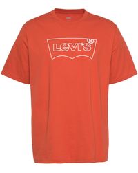 Levi's - Levi's® T-Shirt RELAXED FIT TEE mit Markenlogo-Aufdruck - Lyst