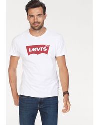 Levi's - Levi's® T-Shirt Batwing Tee mit Logo-Front-Print - Lyst