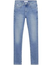Calvin Klein - Calvin Klein -fit-Jeans SKINNY im 5-Pocket-Style - Lyst