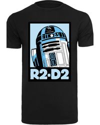 F4NT4STIC - Kurzarmshirt Star Wars R2-D2 Poster with T-Shirt Round Neck (1-tlg) - Lyst