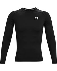 Under Armour - Under ® Longsleeve UA HG ARMOUR COMP LS WHITE - Lyst