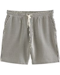 Next - Sweatshorts Gestreifte Seersucker-Shorts aus Jersey (1-tlg) - Lyst
