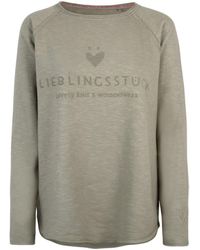 LIEBLINGSSTÜCK - Sweatshirt CathrinaEP mit Logoprint - Lyst