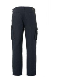 No Excess - 5-Pocket-Jeans Pants Cargo With Linen Garment - Lyst