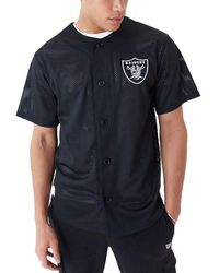KTZ - Print-Shirt Baseball Jersey NFL Las Vegas Raiders - Lyst