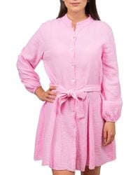 Reichstadt - Sommerkleid Musselin 25RSW075 Pink One Size - Lyst
