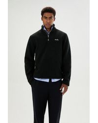 Ellesse - Strickfleece-Pullover Zerano 2 1/4 Zip Jacket Sportlicher Stil, Für Erwachsene, Langarm, Aus Polyester - Lyst