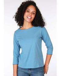 Deerberg - Langarmshirt Merel Bio-Baumwolle - Lyst