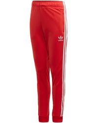 adidas rote jogginghose damen