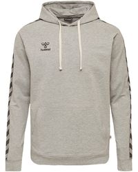 Hummel - Sweatshirt Move Classic Hoody F7026 Baumwolle - Lyst