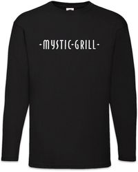 Urban Backwoods - Langarmshirt Mystic Grill Langarm T-Shirt Vampire Bar TV Series Diaries The Falls - Lyst