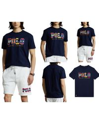 Ralph Lauren - POLO LOGO TEE - Shirt Custom Slim Fit Pure Cotton T - Lyst