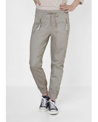 Paddock's - Stoffhose DRAW STRING Relaxed Fit Hose mit Kordelzug - Lyst