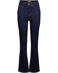 Esprit - Skinny-fit- Bootcut Jeans mit hohem Bund - Lyst