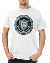Urban Backwoods - Print- Badge UN D2 T-Shirt Cthulhu Symbol Call Monster Horror - Lyst