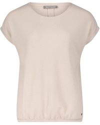 BETTY&CO - T- Shirt Kurz 1/2 Arm, Nature/Cream - Lyst