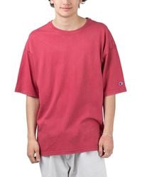 Champion - T-Shirt Garment Dye Crewneck Tee - Lyst