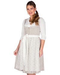 Alpenfee Tracht - Midi Dirndl 2tlg. - Lyst