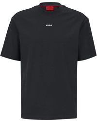 HUGO - T-Shirt - DAPOLINO, Rundhals, Kurzarm - Lyst