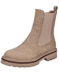 Rieker - Winterboots Stiefelette, Chelseaboots Mit Warmfutter Und Stretcheinsatz - Lyst