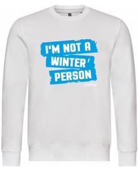 deinshirt - Rundhalspullover Pullover Im not a winter person Mit Print Motiv, Grafik - Lyst