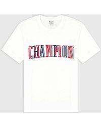 Champion - Kurzarmshirt Crewneck T-Shirt - Lyst