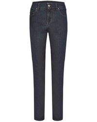 ANGELS - Jeans dunkel-blau straight fit (1-tlg) - Lyst