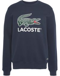 Lacoste - Sweatshirt SWEATSHIRTS mit großem Logodruck auf der Brust - Lyst