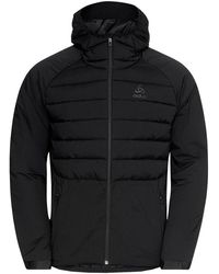 Odlo - Kurzjacke Jacket Insulated Ascent S-Thermic Hooded - Lyst
