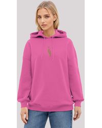 F4NT4STIC - Kapuzenpullover Finger Herz bestickt, Premium Qualität - Lyst