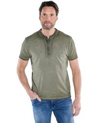 Engbers - T- Henley-Shirt uni - Lyst