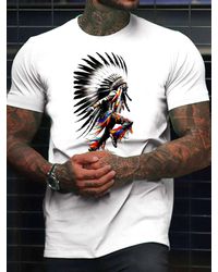 Rmk - T- Print Shirt Rundhals kurzarm Streetwear - Lyst