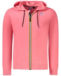 K-Way - Sweatshirt mit Kapuze und Reißverschluss in - Lyst