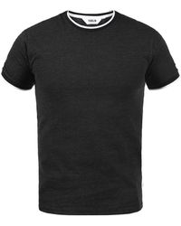 Solid - Rundhalsshirt SDSaul Kurzarmshirt mit All-Over Print - Lyst