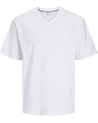 Jack & Jones - T-Shirt JPRCCGARETH V-NECK SS TEE - Lyst