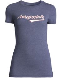 Aéropostale - T-Shirt JKI SCRIPT (1-tlg) Stickerei - Lyst