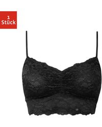 Snocks - Spitzen-BH (1-tlg) Soft Bustier ohne Bügel aus Spitze, Dessous - Lyst